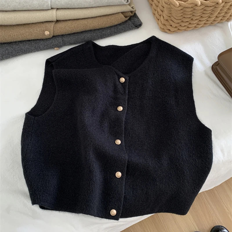 Korean Elegant Knitted Sweater