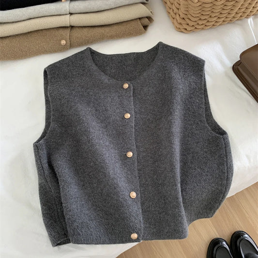 Korean Elegant Knitted Sweater